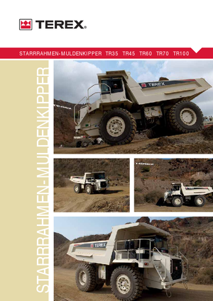 Muldenkipper-SKW Terex TR 100