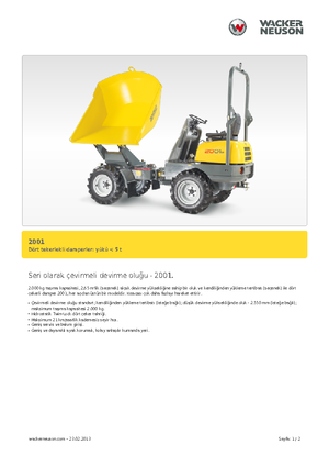 Raddumper Neuson 2001