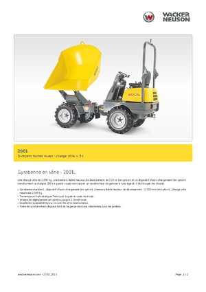Raddumper Neuson 2001