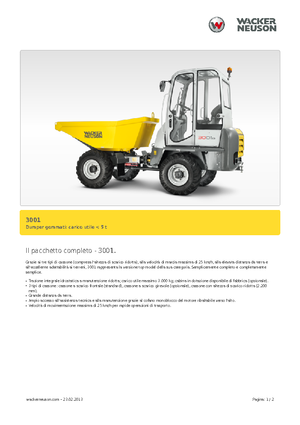 Raddumper Neuson 3001