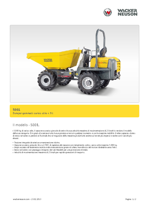 Raddumper Neuson 5001