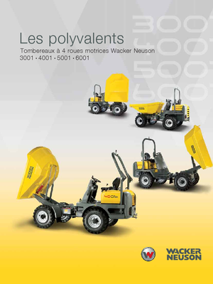 Vorderkipper Wacker Neuson 4001