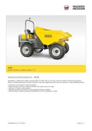 Raddumper Neuson 9001