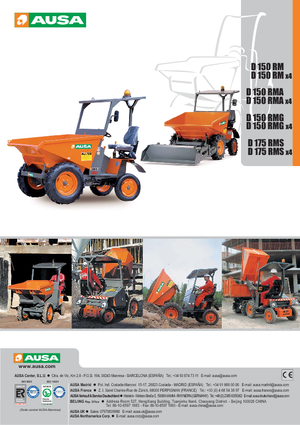 Raddumper Ausa D 150 RMA X4