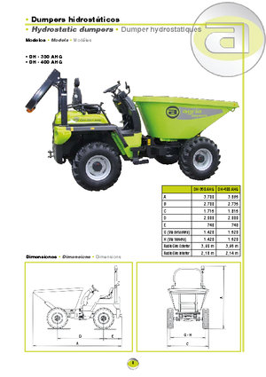 Raddumper Agrimac DH 400 AHG