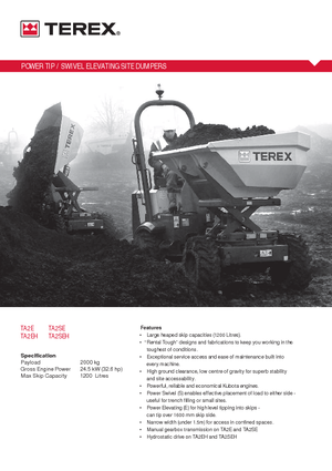 Raddumper Terex TA 2 SE