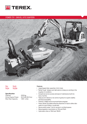 Raddumper Terex TA2SH