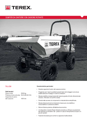 Raddumper Terex TA 3.5 SH