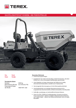 Raddumper Terex TA 3