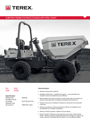 Raddumper Terex TA 3