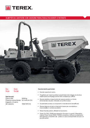Raddumper Terex TA 3