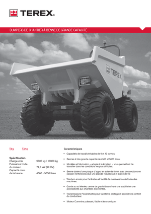 Raddumper Terex TA 9