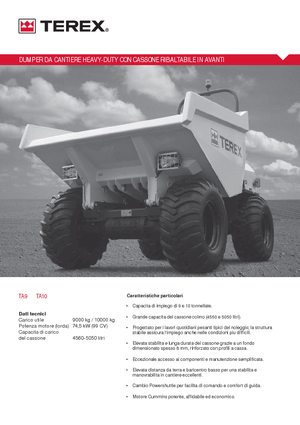 Raddumper Terex TA 9