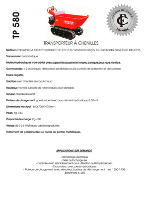 Raupendumper Camisa TP 580