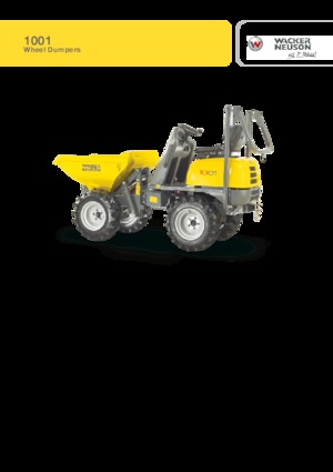 Raddumper Wacker Neuson 1001 