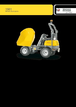 Raddumper Wacker Neuson 1501 