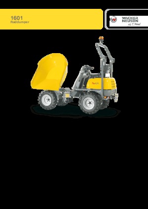 Raddumper Wacker Neuson 1601 