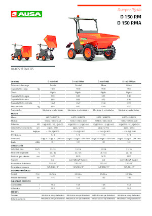 Raddumper Ausa D 150 RM