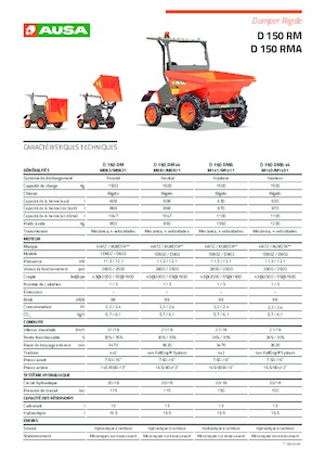 Raddumper Ausa D 150 RM