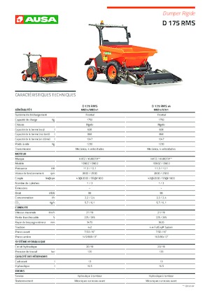 Raddumper Ausa D 175 RMS