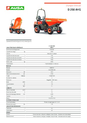 Raddumper Ausa D 250 AHG