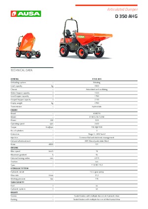 Raddumper Ausa D 350 AHG