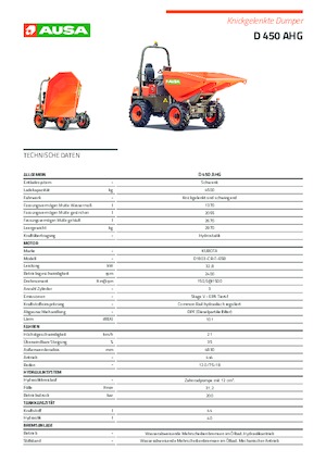 Raddumper Ausa D 450 AHG