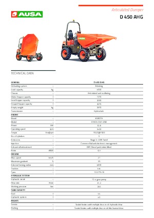 Raddumper Ausa D 450 AHG