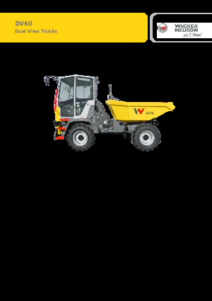Raddumper Wacker Neuson DV60 dual view