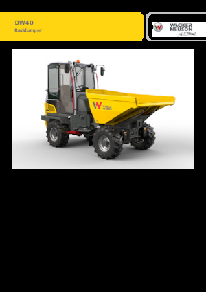 Raddumper Wacker Neuson DW40-2 