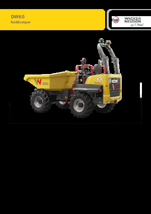 Raddumper Wacker Neuson DW60-2
