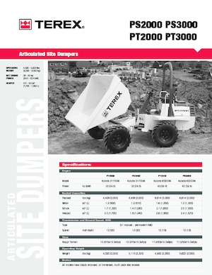 Raddumper Terex PS 3000