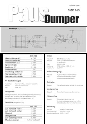 Raddumper Paus SMK 163
