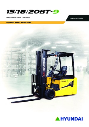 Frontstapler Elektro Hyundai 20 BT 9 ac