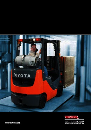 Frontstapler Elektro Toyota 8 FBCU 25