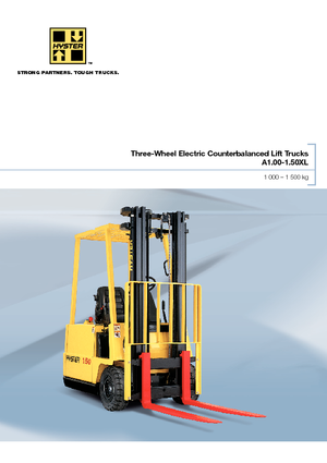 Frontstapler Elektro Hyster A 1.50 XL