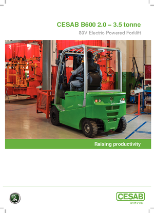 Frontstapler Elektro Cesab B 625 L