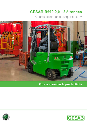 Frontstapler Elektro Cesab B 625 L