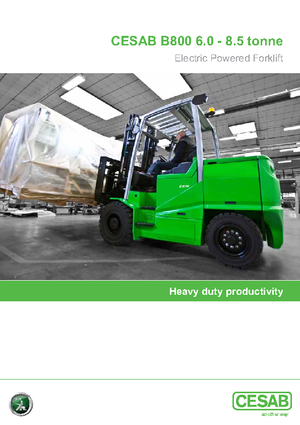 Frontstapler Elektro Cesab B 860