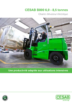 Frontstapler Elektro Cesab B 860