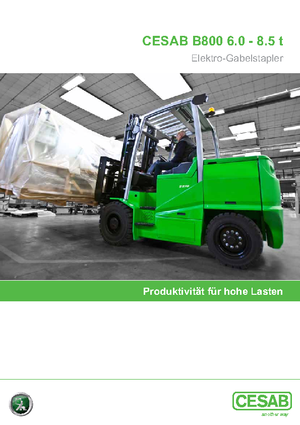 Frontstapler Elektro Cesab B 860