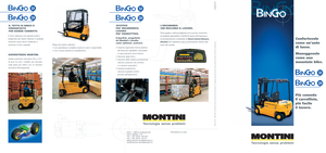 Frontstapler Elektro Montini Bingo 164 CSM
