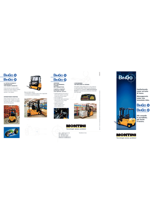 Frontstapler Elektro Montini Bingo plus N 204