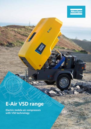 Mobile Kompressoren - Diesel, Elektro, Benzin Atlas Copco E-Air H450 VSD