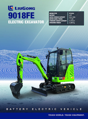 Elektro Raupenbagger Liugong 9018FE