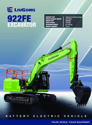 Elektro Raupenbagger Liugong 922FELL