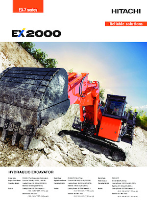 Elektro Raupenbagger Hitachi EX2000-7E