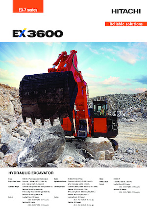 Elektro Raupenbagger Hitachi EX3600-7E
