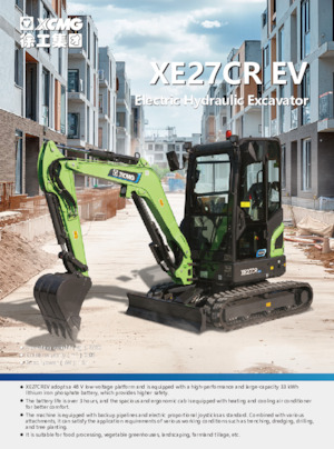 Elektro Raupenbagger XCMG XE27CREV