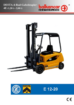 Frontstapler Elektro Desta E 20 ac
